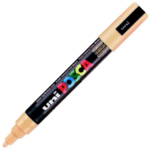 UNİ POSTER MARKÖRÜ POSCA PC-5M 1.8-2.5 AÇIK TURUNCU