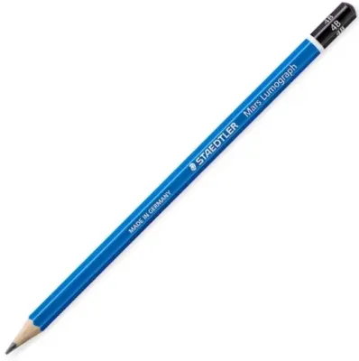STAEDTLER KURŞUN KALEM DERECELİ MARS LUMOGRAPH   4B 100-4B