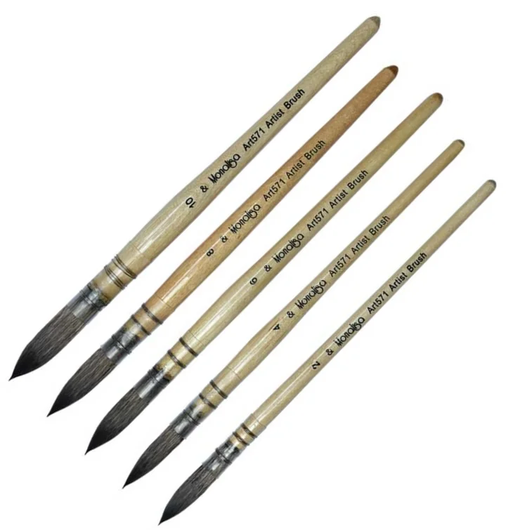 SÜDOR SULUBOYA FIRÇASI TELLİ MONALİSA SF571-10