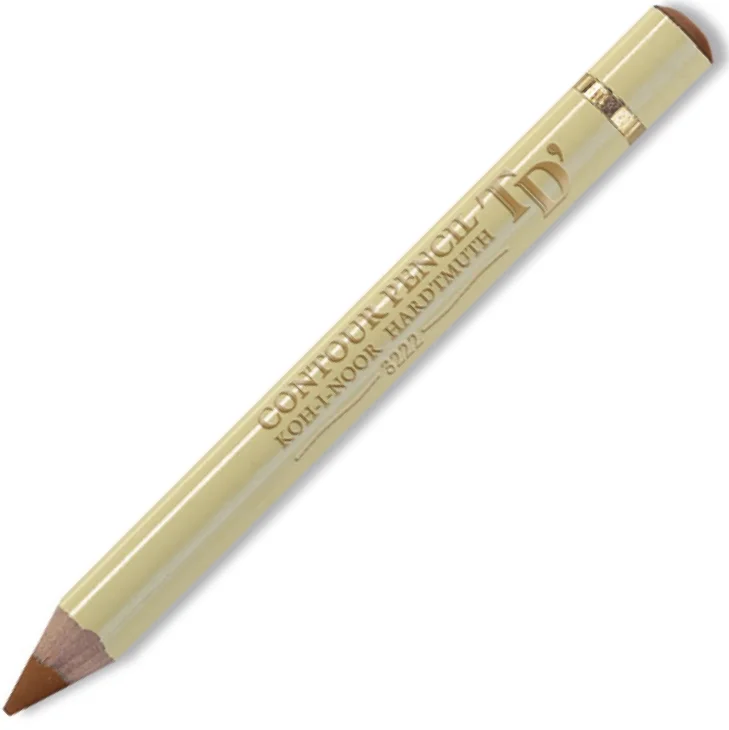 KOHINOOR CONTOUR ROUND DRAWING KALEM 3222 BROWN