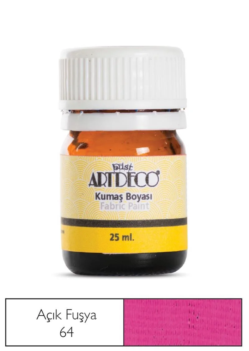 ARTDECO KUMAŞ BOYASI 25 ML AÇIK FUŞYA Y-010A-64