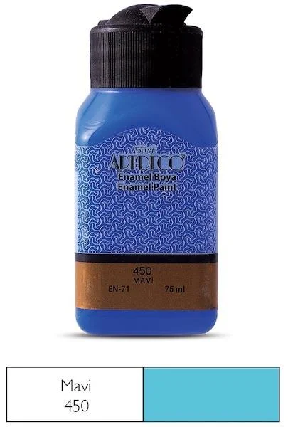 ARTDECO ENAMEL BOYA 75 ML MAVİ Y-130I-450