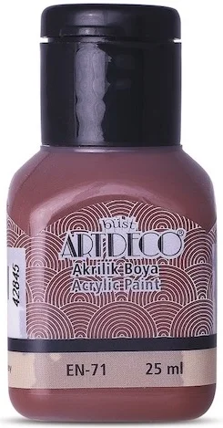 ARTDECO AKRİLİK BOYA 25 ML ATEŞ KIRMIZI Y-070A-3015