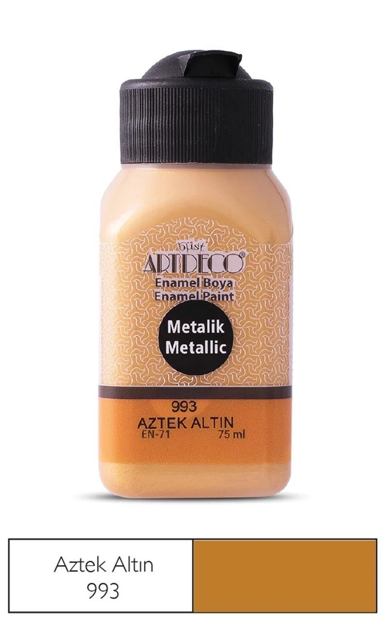 ARTDECO ENAMEL BOYA 75 ML AZTEK ALTIN Y-130I-993