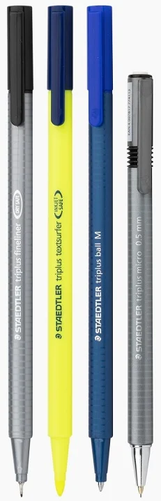 STAEDTLER KALEM SETİ TRIPLUS MOBILE OFFICE 4 LÜ SET 34 SB4