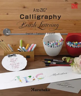 ZIG EĞİTİM KİTAPÇIĞI BRUSH LETTERING INTX500-801