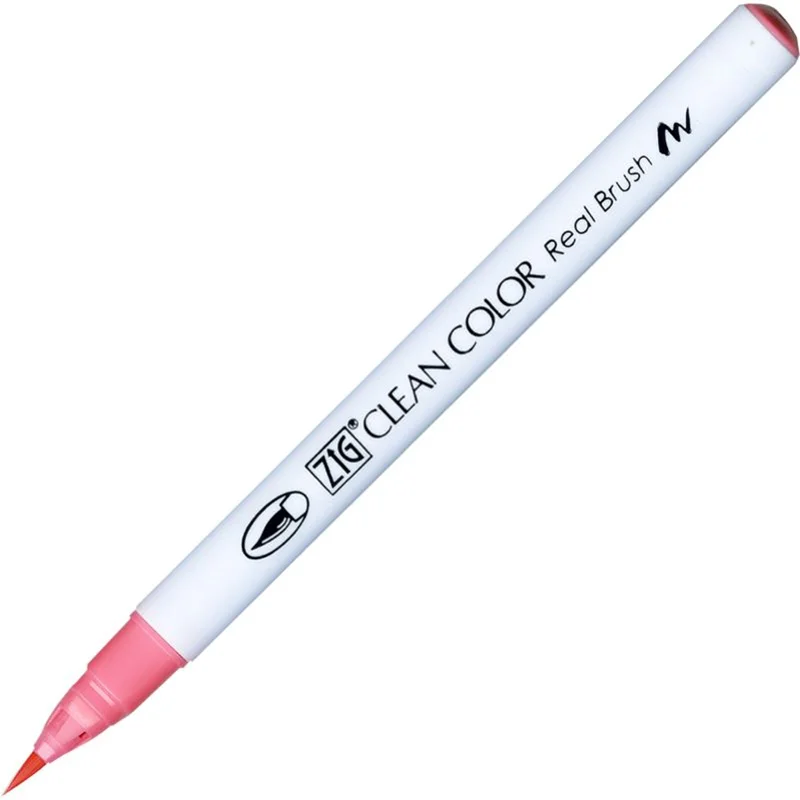 ZIG CLEAN COLOR REAL BRUSH RB-6000AT 021 LIGHT CARMIN