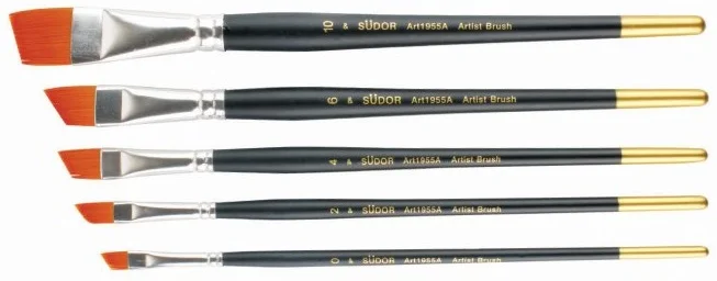 SÜDOR FIRÇA BLACK GOLD YAN KESİK 4 SF1955A-04