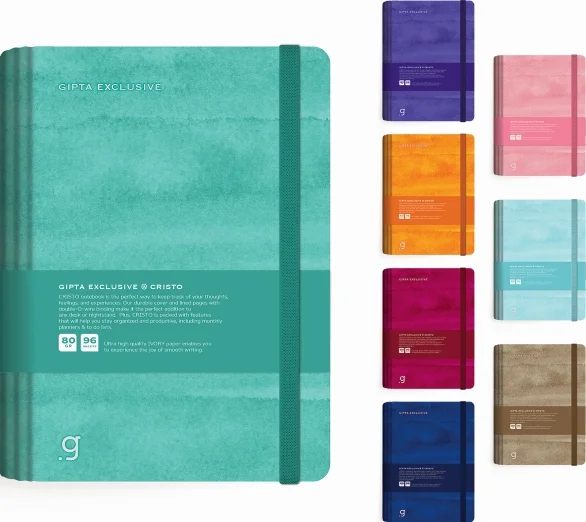 GIPTA DEFTER CRISTO A6 SPİRALLİ SERT KAPAK 96 YP ÇİZGİLİ 7350