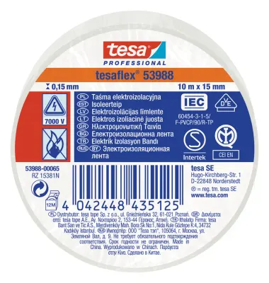TESA ELEKTRİK IZOLASYON BANDI 10x15 BYZ 53988-0065