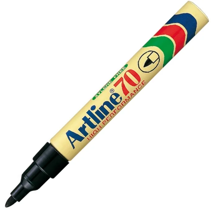 ARTLINE PERMANENT MARKÖR METAL GÖVDELİ 70 KIRMIZI A-EK-70 RED