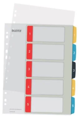 LEITZ SEPARATÖR COSY 1-5 PP YAZDIRILABİLİR L-1240