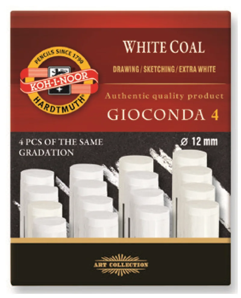 KOHINOOR TOZ PASTEL SET WHITE COAL 8692-001002KZ