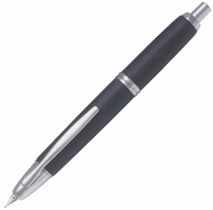 PILOT DOLMA KALEM CAPLESS WOODEN RHODIUM ACCENTS SİYAH MEDIUM FC-2500RR-B-M-COF