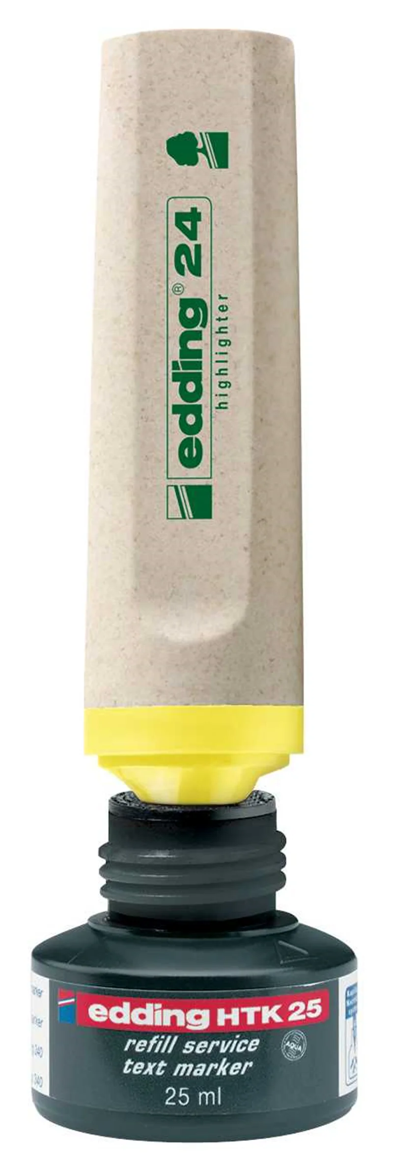 EDDING FOSFORLU KALEM MÜREKKEBİ 25 ML E-HTK25 SARI