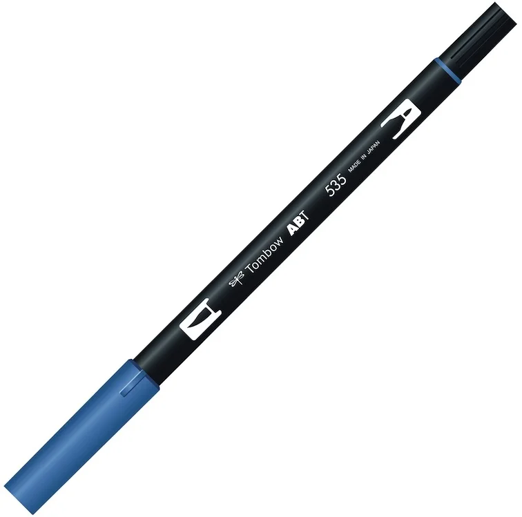 TOMBOW AB-T DUAL BRUSH PEN GRAFİK KALEMİ COBALT BLUE (535) T-AB-T 535
