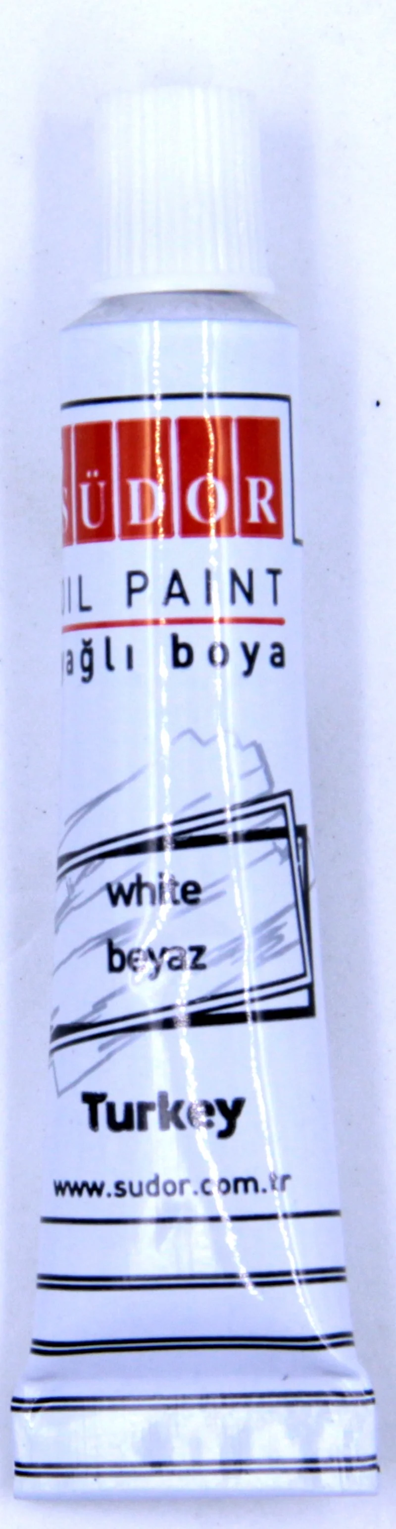 SÜDOR YAĞLI BOYA 8,5 ML BEYAZ SD700-13