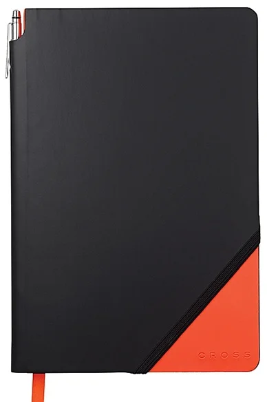 CROSS DEFTER JOT ZONE LARGE SİYAH-TURUNCU ÇİZGİLİ AC273-1L
