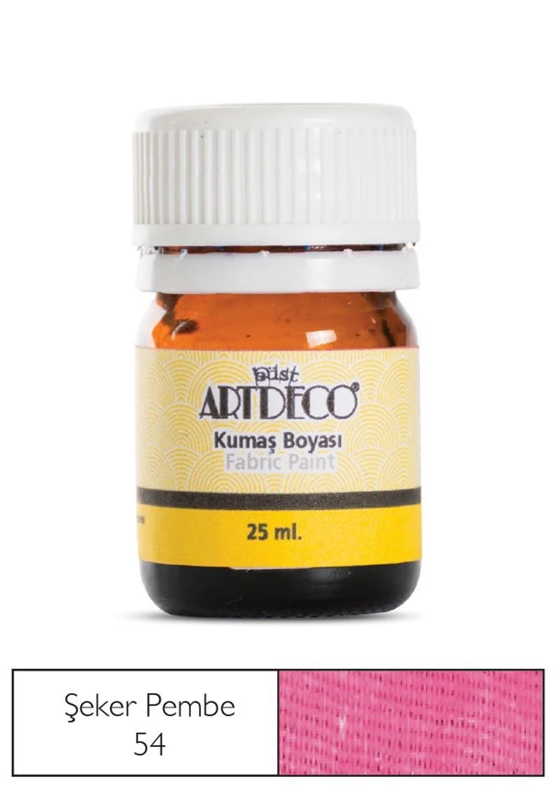 ARTDECO KUMAŞ BOYASI 25 ML ŞEKER PEMBE Y-010A-54