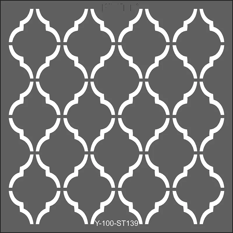 ARTDECO STENCIL 30x30 CM FAS BORDÜR Y-100-ST139