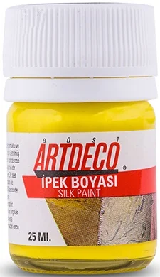 ARTDECO İPEK BOYASI 25 ML SARI Y-014A-501