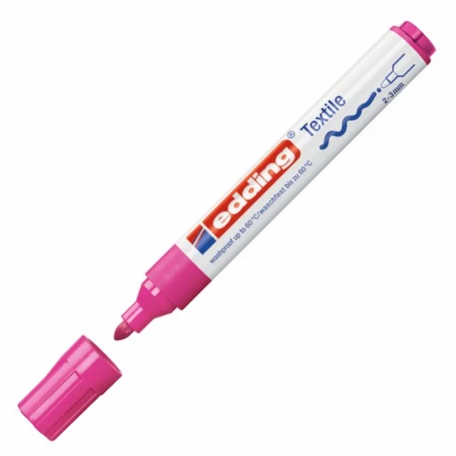 EDDING T-SHIRT KALEMİ E-4500 FOSFORLU PEMBE