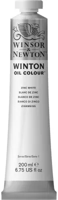 W&amp;N YAĞLI BOYA WINTON 200 ML ZINC WHİTE 748 (45) WN-1437748