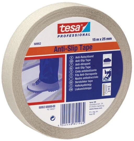 TESA BANT MERDİVEN KAYDIRMAZ ŞEFFAF 15x25 60952-00