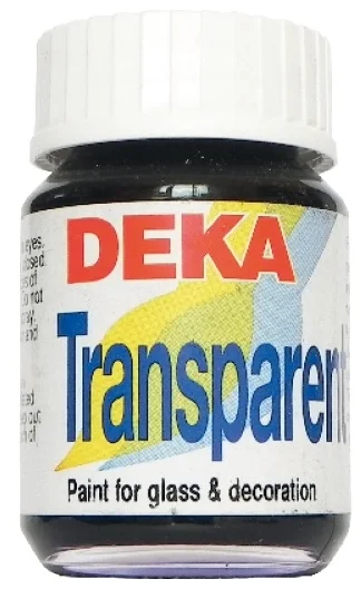 DEKA CAM BOYASI TRANSPARENT 25 ML DUNKELBLAU 53 DK-02253