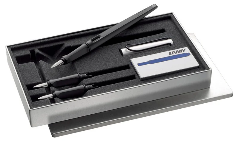 LAMY DOLMA KALEM JOY SET 1 KALEM + 3 UÇ MAT SİYAH 11-S