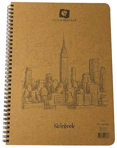 ALEX DEFTER A6 KRAFT SERT 70 GR 80YP KAR. ALX-0350