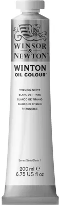 W&amp;N YAĞLI BOYA WINTON 200 ML TITANIUM WHITE 644 (40) WN-1437644