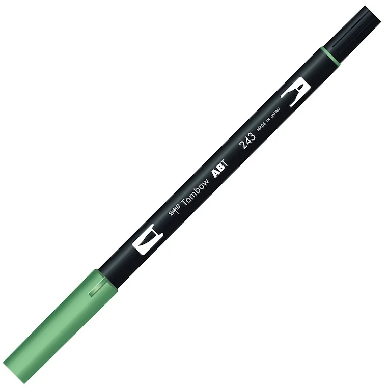 TOMBOW AB-T DUAL BRUSH PEN GRAFİK KALEMİ MINT (243) T-AB-T 243