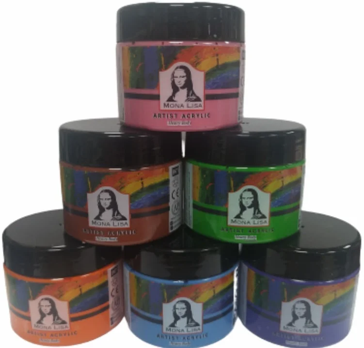 SÜDOR AKRİLİK BOYA SET MONALISA 6 LI ARA RENK 125 ML MA125-X6-2