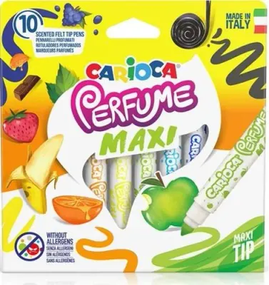CARIOCA KEÇELİ KALEM 8'Lİ KOKULU DAMGALI JUMBO 42988