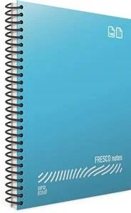 GIPTA DEFTER EKO FRESCO A4 SPİRALLİ PP KAPAK 72YP.DÜZ 4934
