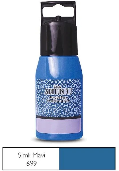 ARTDECO BOYUTLU BOYA SİMLİ 60 ML MAVİ Y-041C-699
