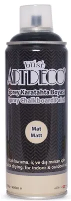ARTDECO KARATAHTA BOYASI 400 ML SİYAH Y-474-790