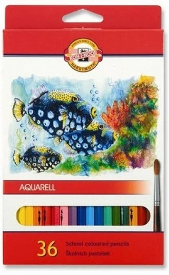 KOHINOOR SET AQUAREL COLOURED KALEM 3719 36