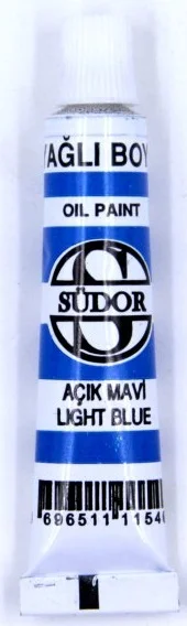 SÜDOR YAĞLI BOYA 8,5 ML AÇIK MAVİ