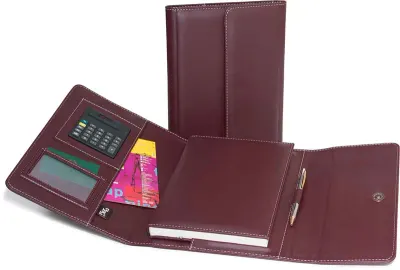 2K ORG.DİPLOMAT 17X24 MIK.KAPAK BORDO ÇİZGİLİ 5211