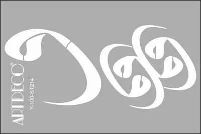 ARTDECO STENCIL A4 VAV Y-100-ST214
