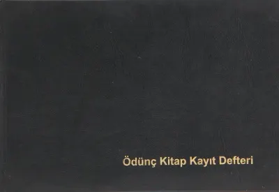 DİLMAN ÖDÜNÇ KİTAP VERME KAYIT DEFTERİ CİLTLİ 17x24 96 YP 5326 (Best)