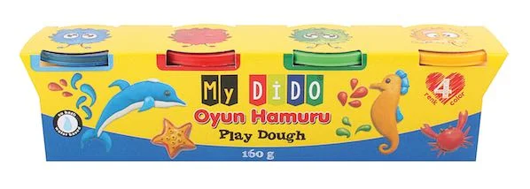 SÜDOR MYDİDO OYUN HAMURU MİNİ 4x40 GR MY254