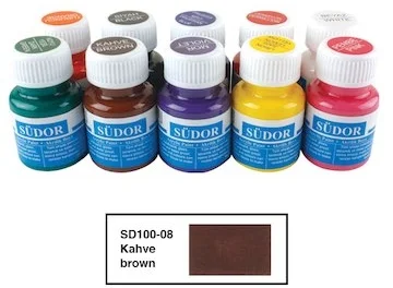 SÜDOR AKRİLİK BOYA 25 ML KAHVERENGİ SD100-08