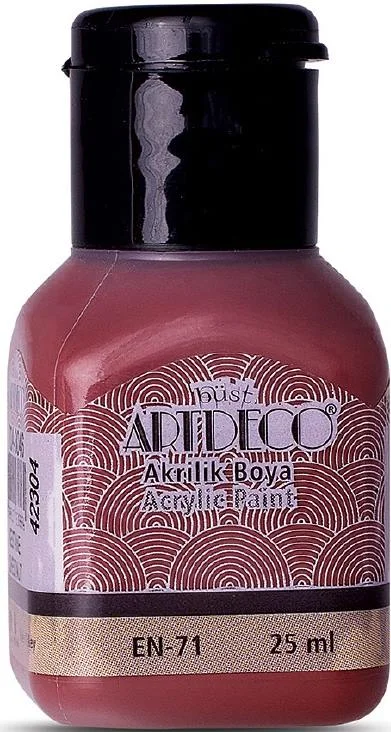 ARTDECO AKRİLİK BOYA 25 ML KESTANE Y-070A-3046