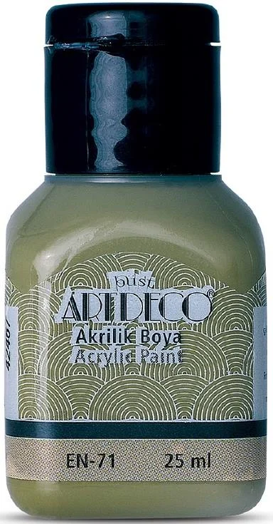 ARTDECO AKRİLİK BOYA 25 ML KINA YEŞİLİ Y-070A-3025