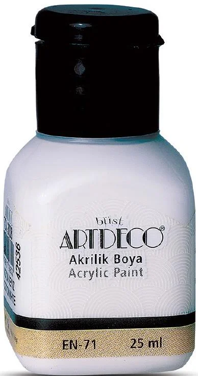 ARTDECO AKRİLİK BOYA 25 ML KOTON BEYAZ Y-070A-3008