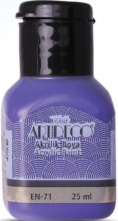 ARTDECO AKRİLİK BOYA 25 ML KOYU MOR Y-070A-3048