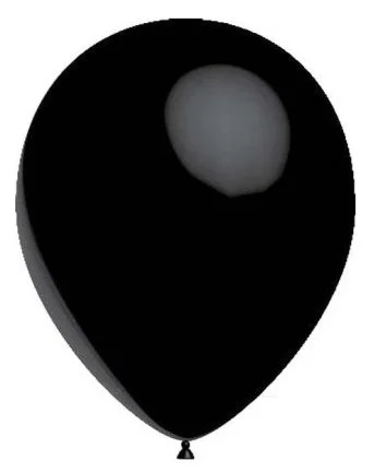 BUKET BALON 12 INC SİYAH 100 LÜ BKT-508-2